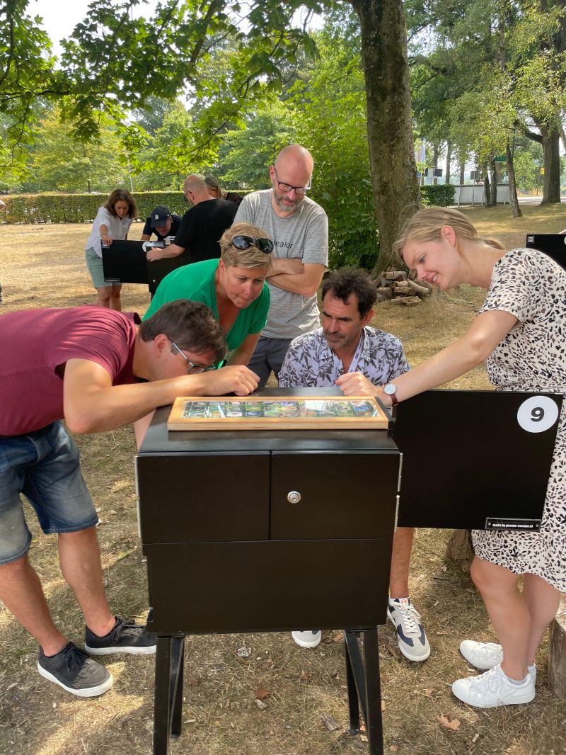 Teambuilding gåder i det fri